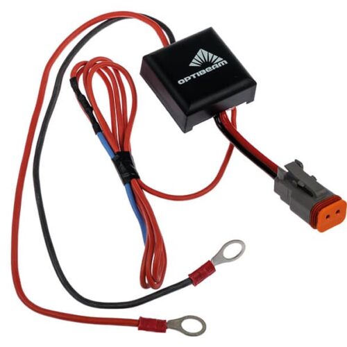 Kuvassa Johtosarja 1 lisävalolle, Can-yhteensopiva