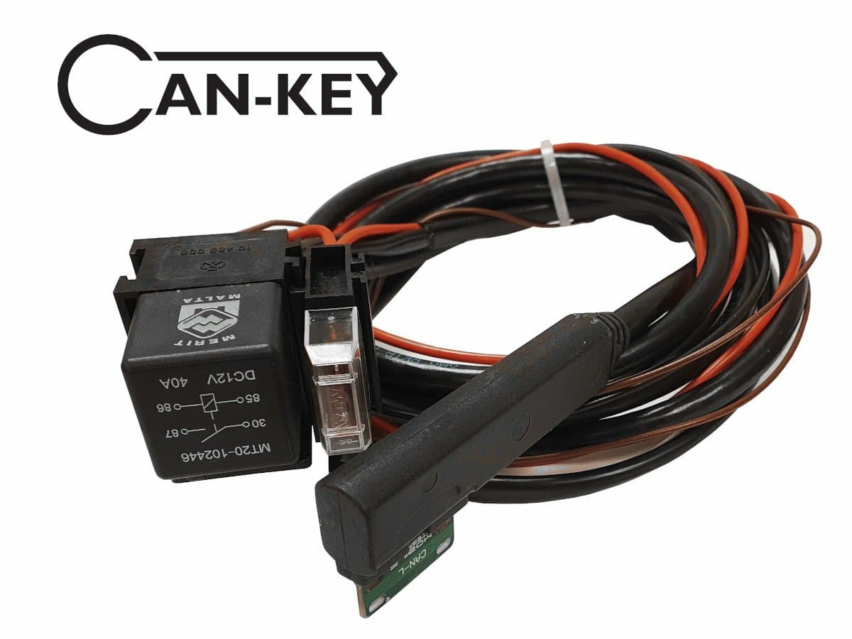 Kuvassa CanKey Relejohtosarja 12V