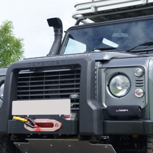 Kuvassa Lazer kivisuoja neopren Triple-R Sarjan lisävaloille