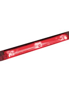Kuvassa Strands Fiberoptic LED-äärivalo 12-24V, Punainen
