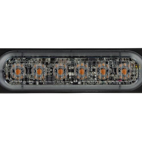 Kuvassa OPTIBEAM DARK PHANTOM LM6 LED-Tasovilkku, Keltainen