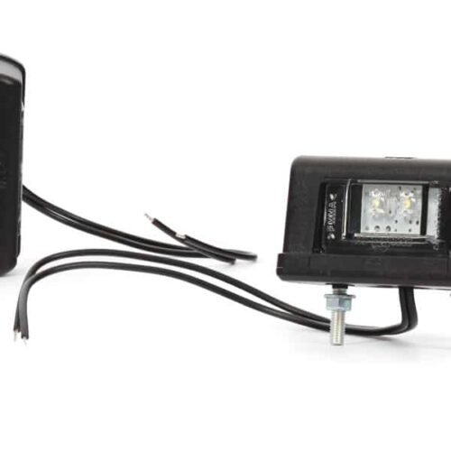 Kuvassa Strands LED-Rekisterikilpivalo 12-24V