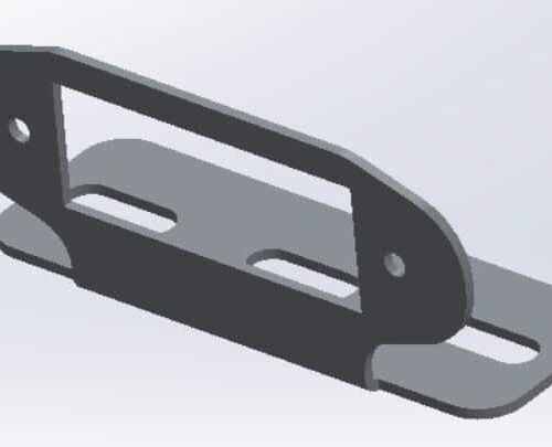 Kuvassa RST-Steel Kulmakiinnike äärivalolle