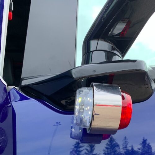 Kuvassa Spanish LED-Äärivalo kromi Ø70