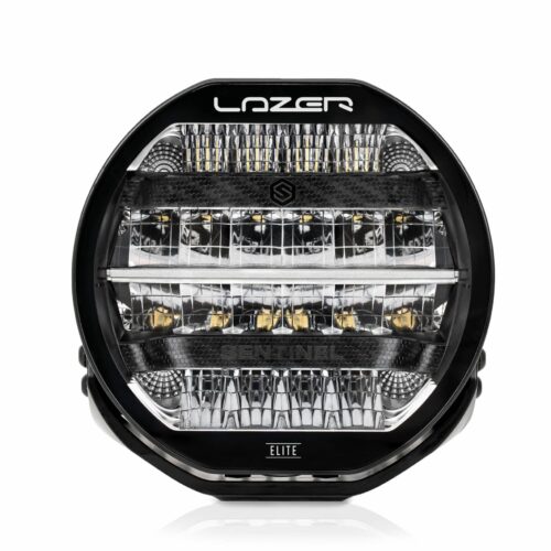 Kuvassa Lazer Sentinel 9” Elite Lisävalo, Linssisuojalla