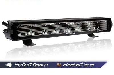 Kuvassa X-vision Genesis II 600 Hybrid Beam lämpeävällä linssillä