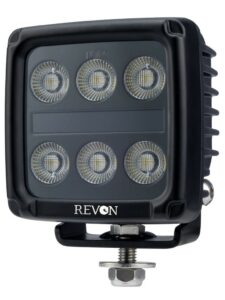 Kuvassa Revon LED-Työvalo 60W, Huomiovalolla