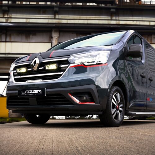 Kuvassa Lazer grille kit Renault trafic 2023-