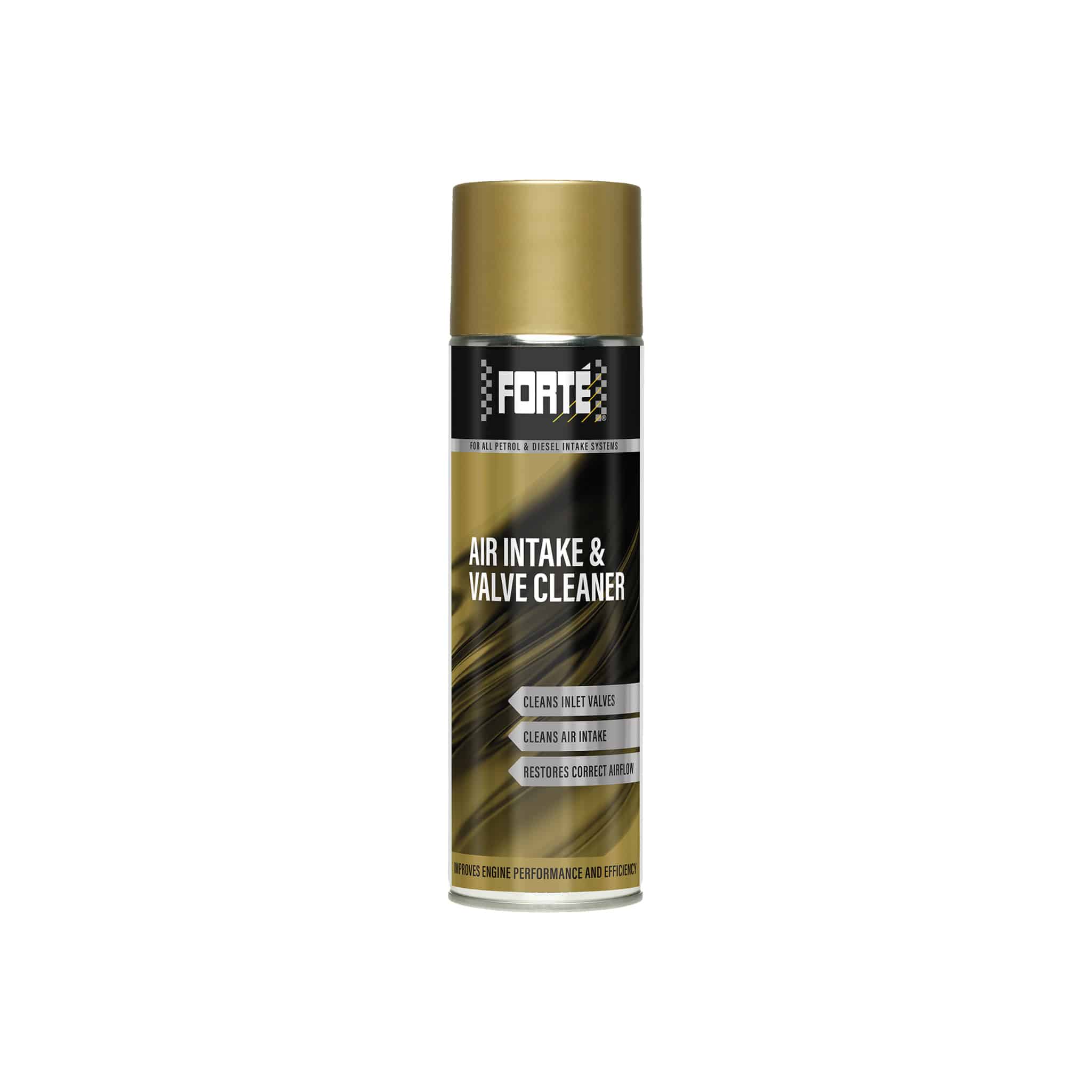 Kuvassa FORTÉ Air Intake & Valve Cleaner 500ml