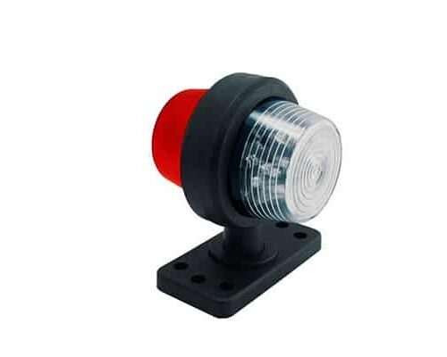 Kuvassa Gylle Kumivarsivalo PUN/VALK LED 110mm (5m kaapeli)