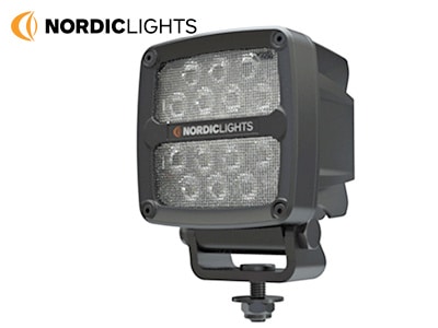 Kuvassa LED-työvalo Nordic Scorpius Pro 445, Asymmetric