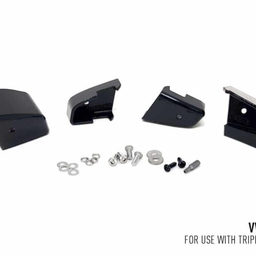 Kuvassa Grill mount palat VW T5 2010-, Triple-R 750