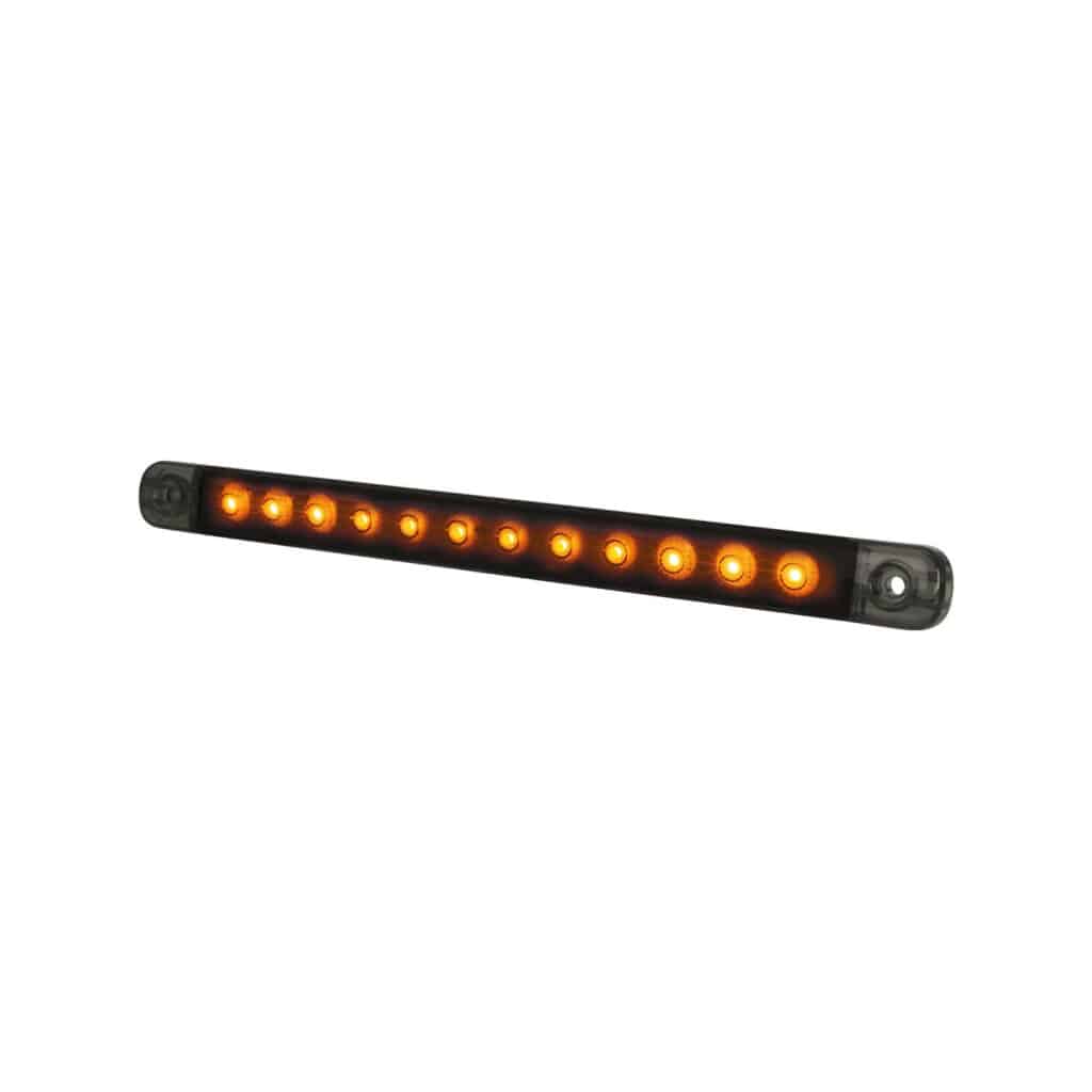 Kuvassa Strands Dark Knight Slim LED-Takavilkku