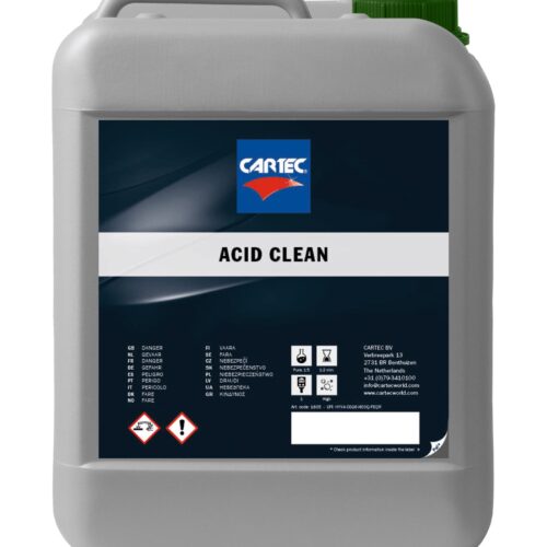 Kuvassa Cartec Acid Clean teollisuuspuhdistusaine