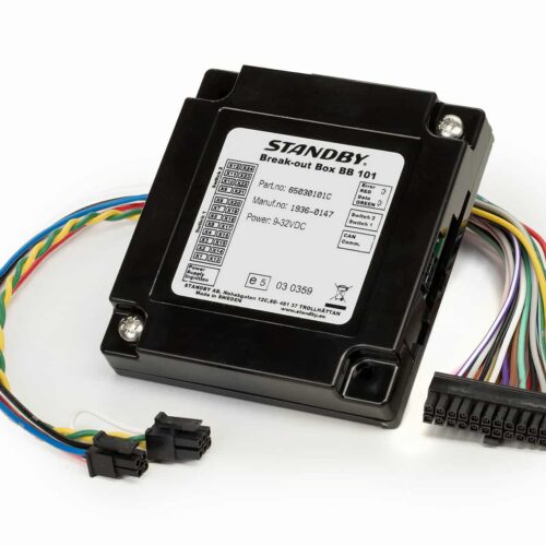 Kuvassa Standby Brakeout box BB101