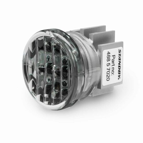 Kuvassa Standby L88 Twin LED-Varoitusvalo Tummennettu linssi