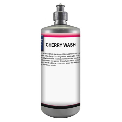 Kuvassa Cartec Cherry Wash vaahtoshampoo tuoksulla