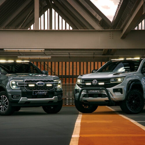 Kattovalot Ford Ranger / VW Amarok 2023- (2x Glide)